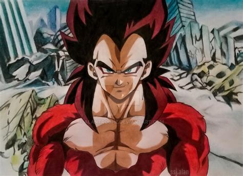 Vegeta Ssj4 Dragon Ball Gt By Alantroche On Deviantart