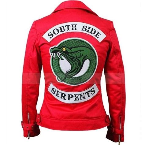 Cheryl Blossom Serpent Jacket / The Southside Serpents Riverdale Cheryl Blossom jacket - Cherry ...