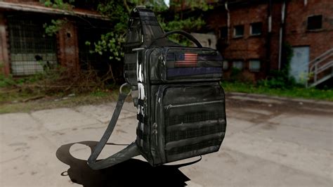 Fallout 4 Dawn Of America Mod Infantry Kitbag 3d Model By Catbyte