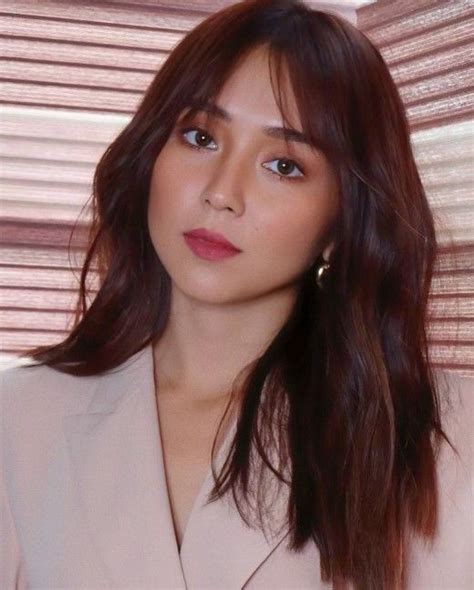 Most Beautiful Filipina Actresses 2019 Kathryn Bernardo Hairstyle Hair Color For Morena Hair