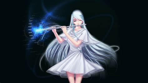 406484 anime anime girl boobs flute fantasy girl wallpaper 1080p 1703x3000 rare gallery