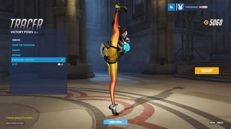 Tracer S New Victory Pose The Firebrand [overwatch] R Rule34