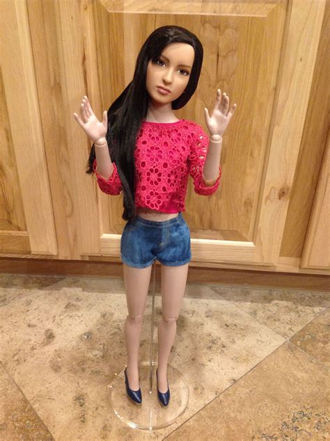 My Jazz Jennings Head Transplant Onto A 22 Model Body I Love Jointed Doll More Photos 1