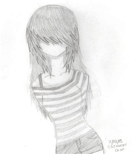 Emo Anime Sketch At Explore Collection Of Emo