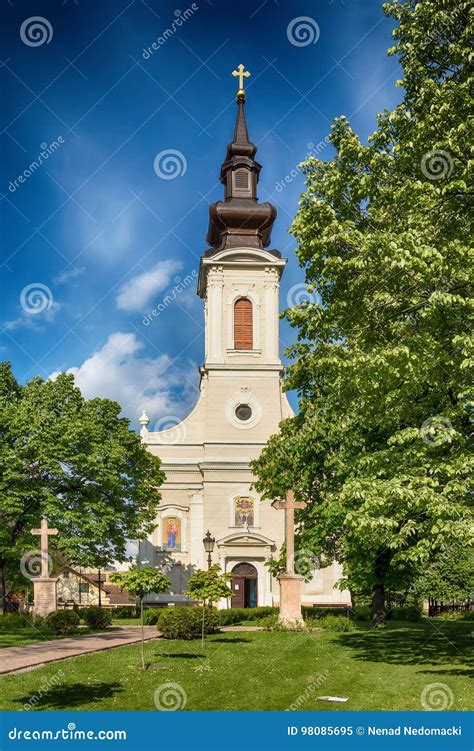 Serbische Orthodoxe Kirche Der Heiligen Besteigung Des Lords In