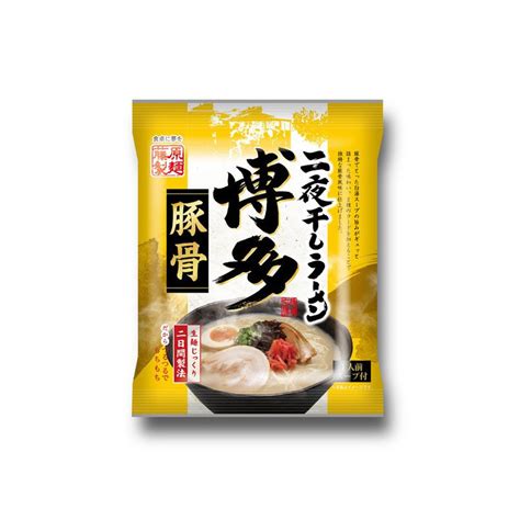 Instant Noodles Niyoboshi Hakata Tonkotsu Ramen Fujiwara Seimen Meccha Japan