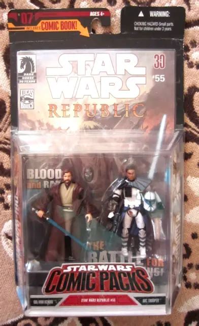 Star Wars Hasbro Comic Packs With Obi Wan Kenobi And Arc Trooper Bnisp