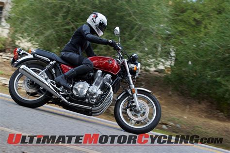 On the open road the cb1100 provides a natural riding position and i never experienced any significant wind buffeting. 2014 Honda CB1100 Deluxe Test