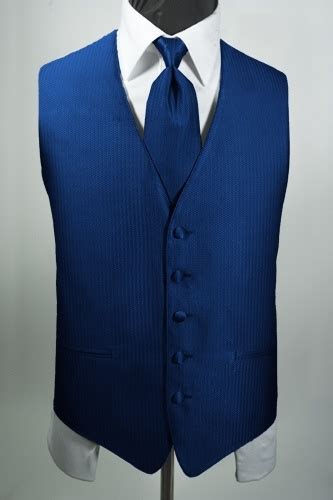 Sapphire Blue Herringbone Tuxedo Vest Herringbone Vest Teal Shirt