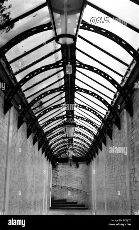 Covered Street Black And White Stock Photos And Images Alamy