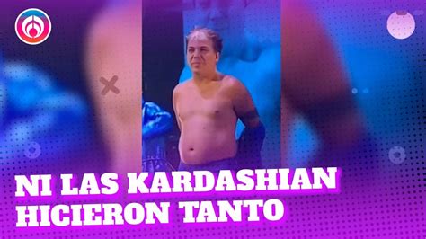 Cristian Castro Se Desnuda En Show Aceptando Su Cuerpo Youtube