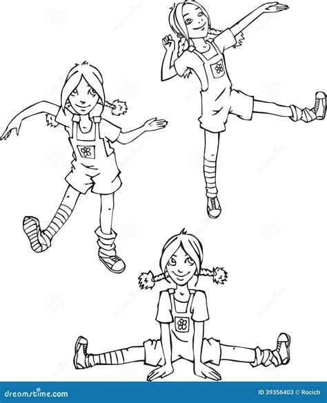 Naughty Girls Stock Vector Illustration Of Teenager 39356403