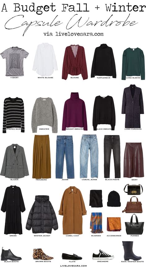 How To Build A Capsule Wardrobe On A Budget Livelovesara