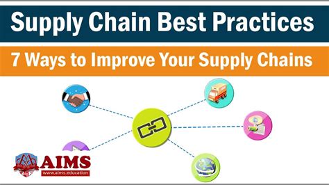 Supply Chain Management Best Practices 7 Ways To Improve Supply Chain