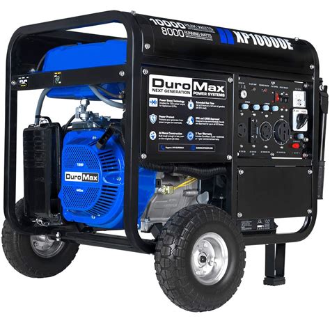 Duromax Xp10000e Gas Powered Portable Generator 10000 Watt Electric