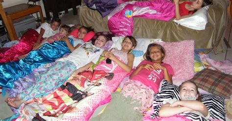 mommie of three lizzy s 9 yr old slumber party