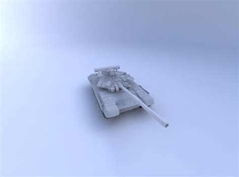 Russian T 90 Tank 3d Model Cgtrader
