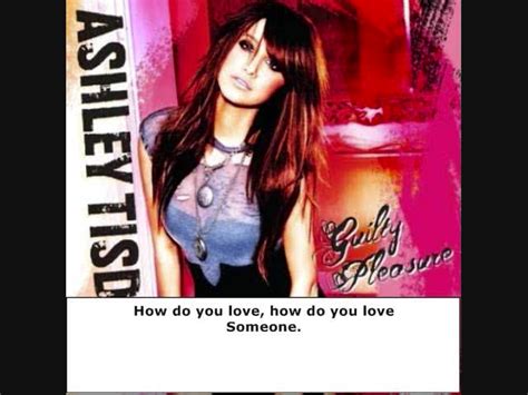 Ashley Tisdale How Do You Love Someone Instrumental Karaoke With