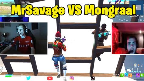 Mongraal Vs Mrsavage 1v1 Buildfights Youtube