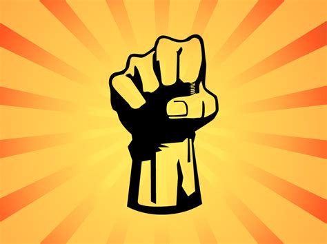 Fist Power Graphic Vector Art And Graphics