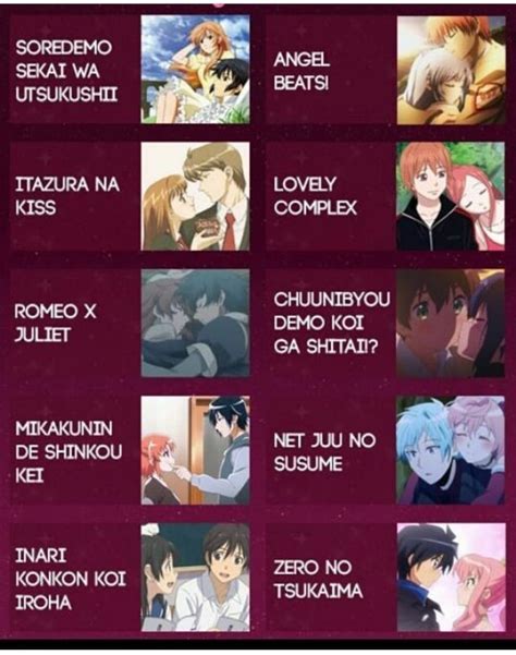 anime romance series recommendations