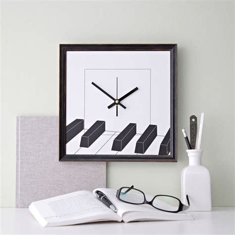 See policy page for more details. Piano Music Wall Clock By Studio Personae ...