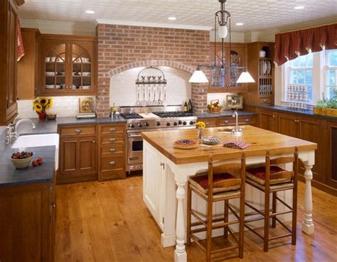 15 Charming Brick Kitchen Designs Home Design Lover