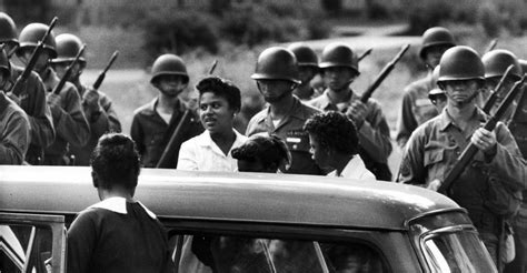 24 Photographs Of Civil Rights Pioneers The Little Rock Nine