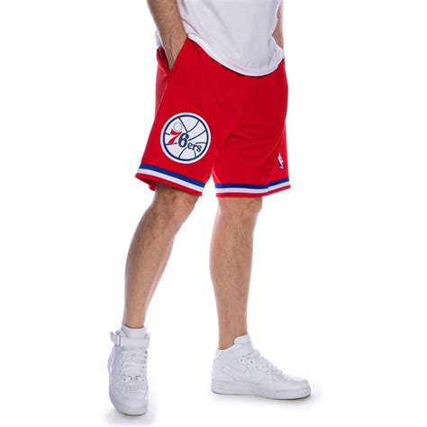 Customize your avatar with the 76ers shorts and millions of other items. Mitchell & Ness shorts Philadelphia 76ers red Swingman ...