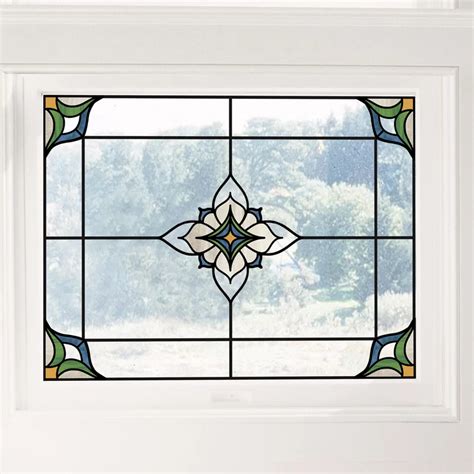 Non Wall Damaging Window Decal Glass Window Decals Stained Glass