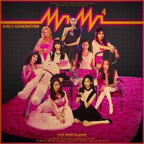 Girls Generation The 4th Mini Album Mr Mr By Diyeah9tee4 On Deviantart