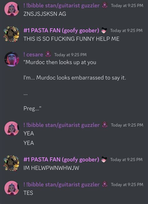 Unhinged Gorillaz Discord On Twitter Hes Fucking Pregnant