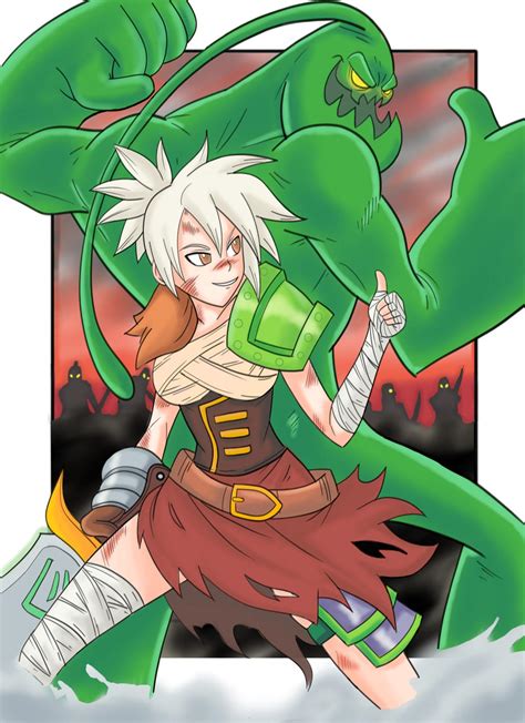 Riven X Zac By Ray D Sauce On Deviantart