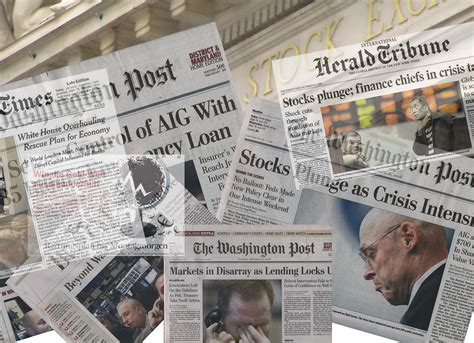 October 2015 and january 2016 i spent roughly 140 hours researching the the global financial crisis of 2008. Financial Crisis Headline Montage (pingnews) | Image by ...