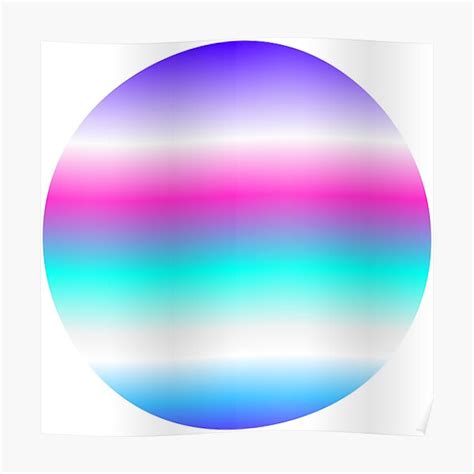 Vaporwave Circle Turquoise Mist Poster For Sale By Miranomegusta