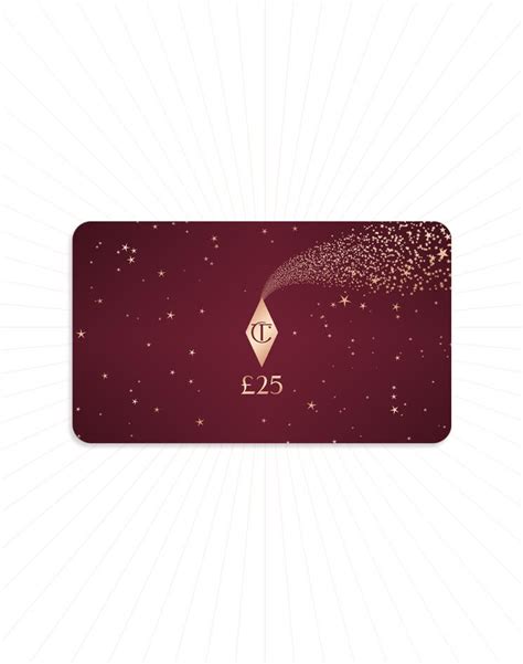 Text gift cards allow you to text a digital gift card straight to a recipient's mobile phone. e-Gift Card £25.00: Gift Cards | Charlotte Tilbury