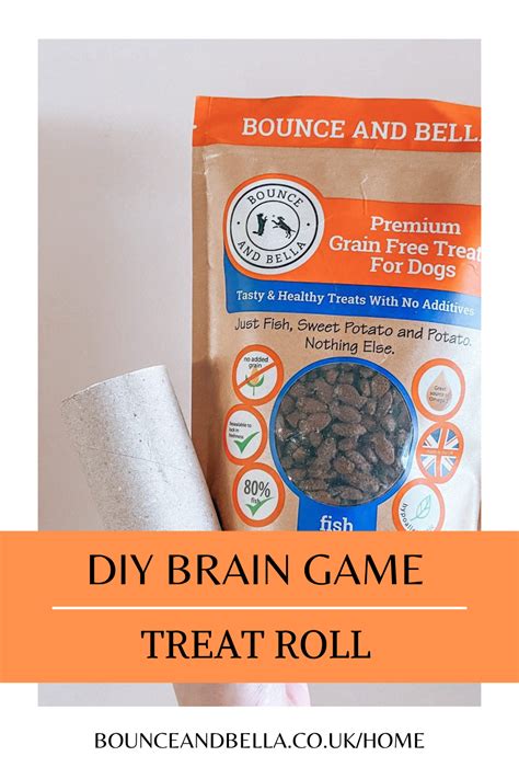‘treat Roll Diy Brain Games For Dogs Bounce And Bella Brain