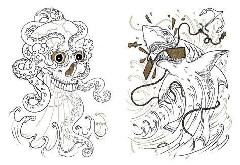 Download Tattoo Coloring Book | Buy Now | at Mighty Ape NZ