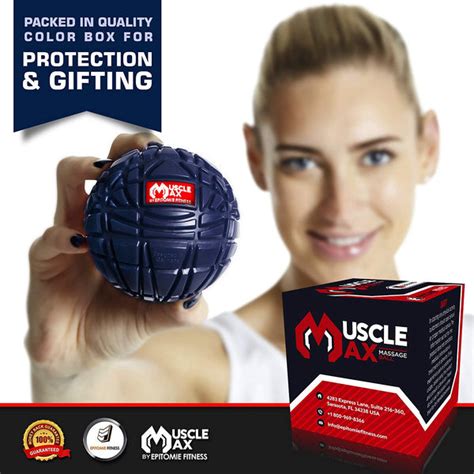 muscle max massage ball epitomie fitness