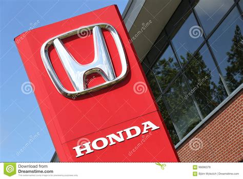 Jump to navigation jump to search. Honda Dealership Sign In Front Of The Showroom Editorial ...