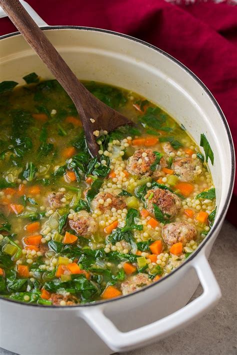 italian wedding soup cooking classy