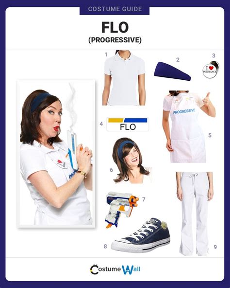 get the perfect flo costume guide