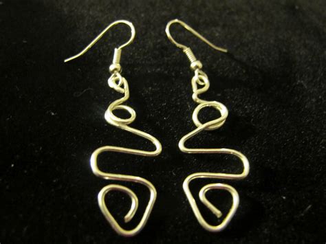 Naomi S Designs Handmade Wire Jewelry Silver Wire Wrapped Abstract