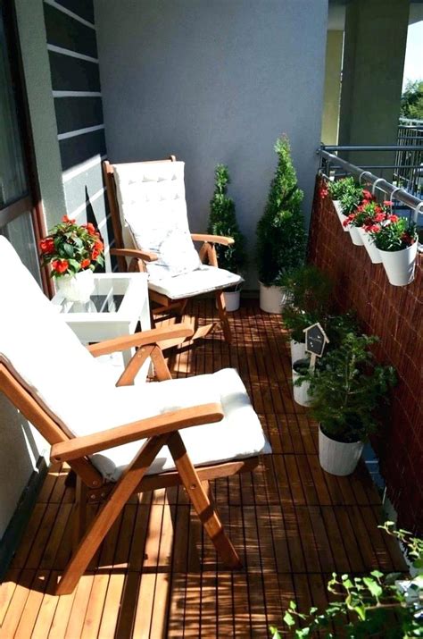 Apartment Balcony Furniture Patio Ideas Small Large Size