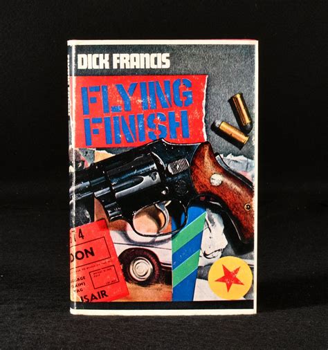 1966 flying finish dick francis first edition dustwrapper mystery novel ebay