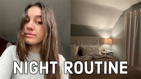 Night Routine Simple Cozy Relaxing Youtube