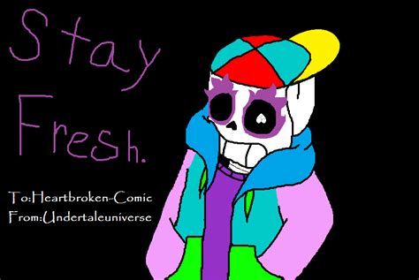 Fresh Sans By Midnightthehybrid On Deviantart