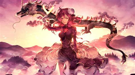 Free Download Anime Girls Anime Dragon Hd Wallpapers Desktop 3840x2160
