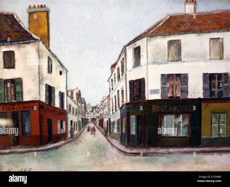 Maurice Utrillo 1883 1955 Banque De Photographies Et Dimages à Haute