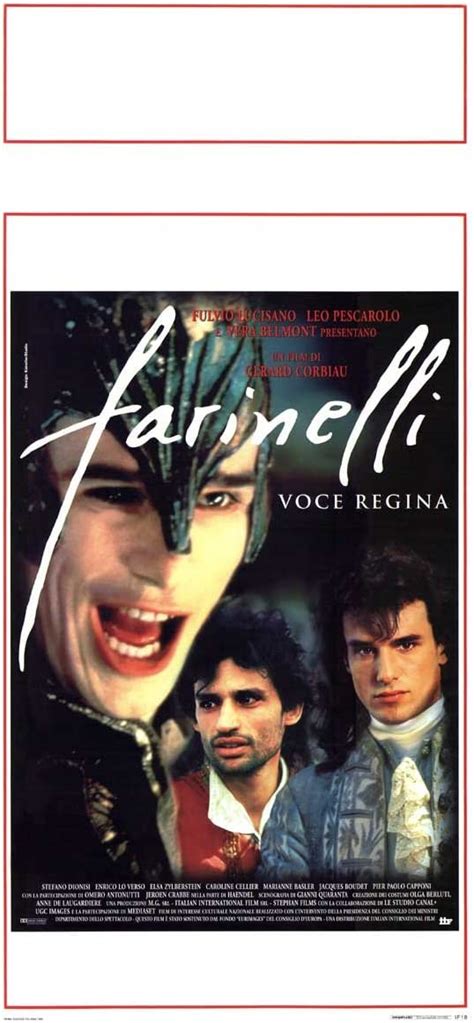 Farinelli Movie Poster 13 X 28 Inches 34cm X 72cm 1994